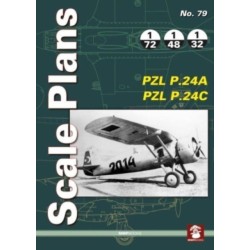 Scale Plans No. 79 PZL P.24A & PZL P.24C