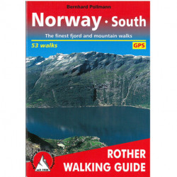 Norway South: 53 selected fjord and mountain walks between Oslo, Lillehammer, Bergen and Kristiansand