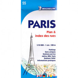 Paris Plan & Index des rues