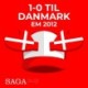 1-0 til Danmark - EM 2012
