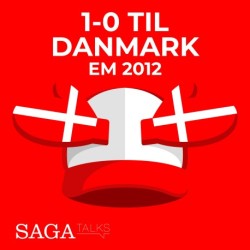 1-0 til Danmark - EM 2012