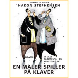 En maler spiller på klaver - et lille skæmtespil i en kunstglad tid