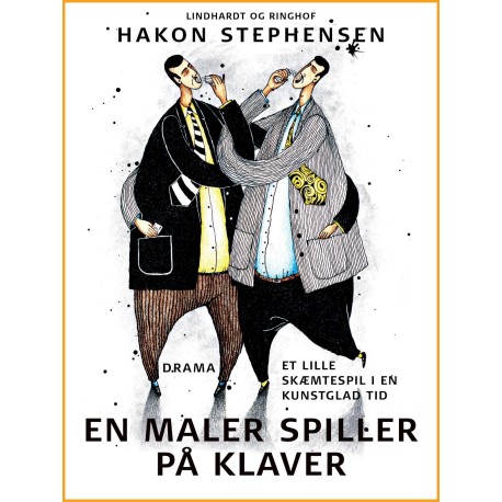 En maler spiller på klaver - et lille skæmtespil i en kunstglad tid