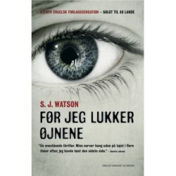 Før jeg lukker øjnene