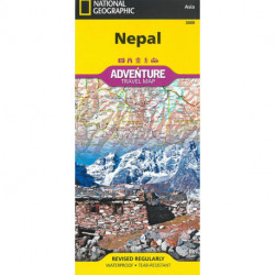 Nepal Adventure Travel Map