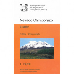 Nevado Chimborazo Trekking Map