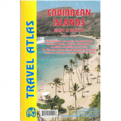 Caribbean Islands: East & South Travel Atlas