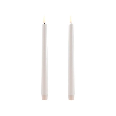 Kronelys: dobbeltpakke (Vanilla - 2 x 2,3 x 25,5 CM)