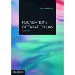 Foundations of Taxation Law