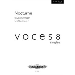 Nocturne: for SATB (divisi) and French Horn