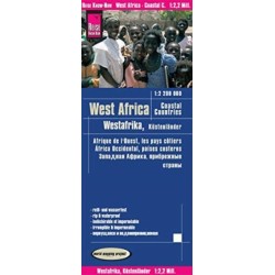 Africa West, Coastal countries (1:2.200.000): from Senegal to Nigeria