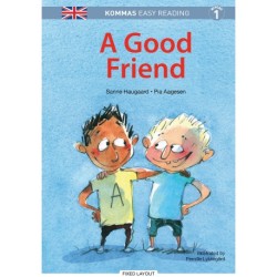 Kommas Easy Reading: A Good Friend - niv. 1
