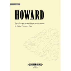 Two Songs after Friday Afternoons: for Children's Voices and Piano
