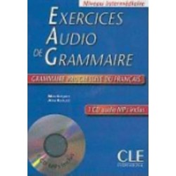 Exercices audio de la grammaire progressive du francais - Niveau intermediaire A2/B1 + CD: Exercices audio livre & CD-audio MP3 interm