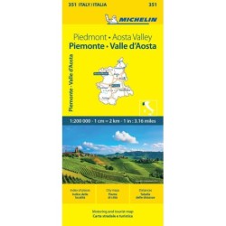 Italy Blad 351: Piemonte, Valle d´Aosta