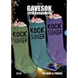 KOCK SOKKER GAVESOK: Strikkeopskrift