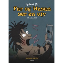 Far og Hasan ser en ulv