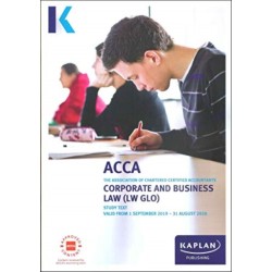 CORPORATE AND BUSINESS LAW (GLO) - STUDY TEXT