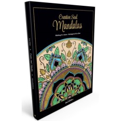Creative Soul Mandalas - Malebog for voksne - håndtegnet af Eva Ehler