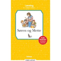 Søren og Mette læsebog  0.-1. kl. Niv. 1