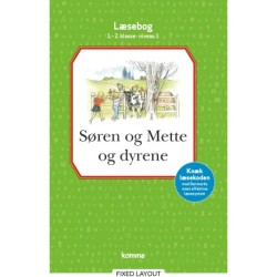Søren og Mette og dyrene læsebog 1.-2. kl. Niveau 1