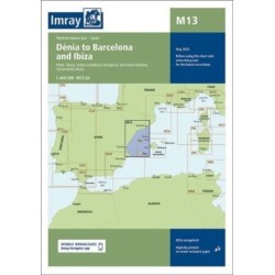 Imray Chart M13: Denia to Barcelona and Ibiza