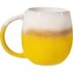 Sass & Belle Dip Glazed Ombre Yellow Mug