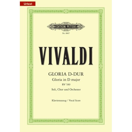 Gloria in D RV 589 (Vocal Score)