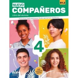 Nuevo Companeros 4 - Libro del alumno + licencia digital. B1.2: Libro del alumno + licencia digital (B1.2)