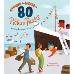 Around the World in 80 Picture Puzzles: Exciting Activities, Fun Facts, and More!