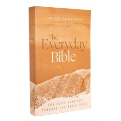 NKJV, The Everyday Bible, Paperback, Red Letter, Comfort Print: 365 Daily Readings Through the Whole Bible