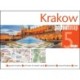Krakow PopOut Map: Handy pocket-size pop up city map of Krakow
