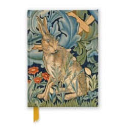 V&A: William Morris: Hare from The Forest Tapestry (Foiled Journal)