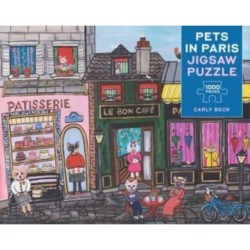 Pets in Paris 1,000-Piece Jigsaw Puzzle