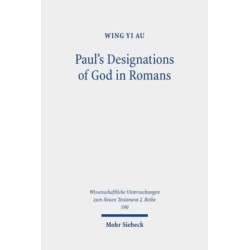 Paul's Designations of God in Romans