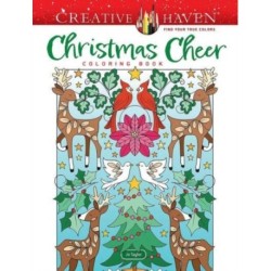 Creative Haven Christmas Cheer Coloring Book
