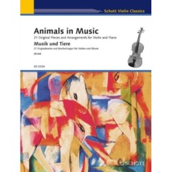 Animals in Music: 21 Original Pieces and Arrangements for Violin and Piano
