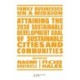 Attaining the 2030 Sustainable Development Goal of Sustainable Cities and Communities