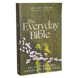 KJV, The Everyday Bible, Paperback, Red Letter, Comfort Print: 365 Daily Readings Through the Whole Bible