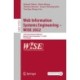Web Information Systems Engineering – WISE 2022: 23rd International Conference, Biarritz, France, November 1–3, 2022, Proceedings