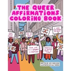 Queer Affirmations Coloring Book