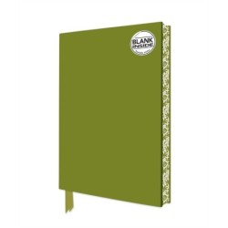 Sage Green Blank Artisan Notebook (Flame Tree Journals)