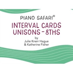PIANO SAFARI INTERVAL CARDS 2