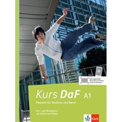 Kurs DaF A1 - Deutsch fur Studium und Beruf Kurs- und Ubungsbuch mit Audios und Videos: Kurs- und  Ubungsbuch A1 mit Audios und Videos