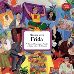 Dinner with Frida: A 1000-Piece Dinner Date Jigsaw Puzzle