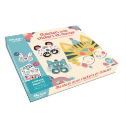 Cute Animals Foam Sticker Masks