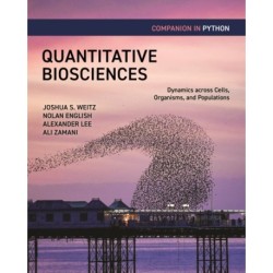 Quantitative Biosciences Companion in Python: Dynamics across Cells, Organisms, and Populations