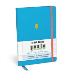 Knock Knock Crush Those Goals Undated Planner & Weekly Agenda Notebook