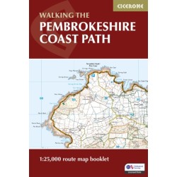 Pembrokeshire Coast Path Map Booklet: 1:25,000 OS Route Mapping
