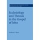 Ecclesiology and Theosis in the Gospel of John